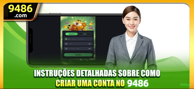 Login rápido no app 888bem
